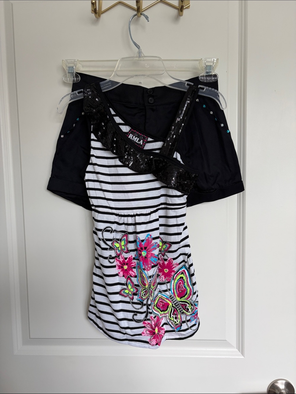 RMLA Girls 2-Piece Tank Top & Shorts Set